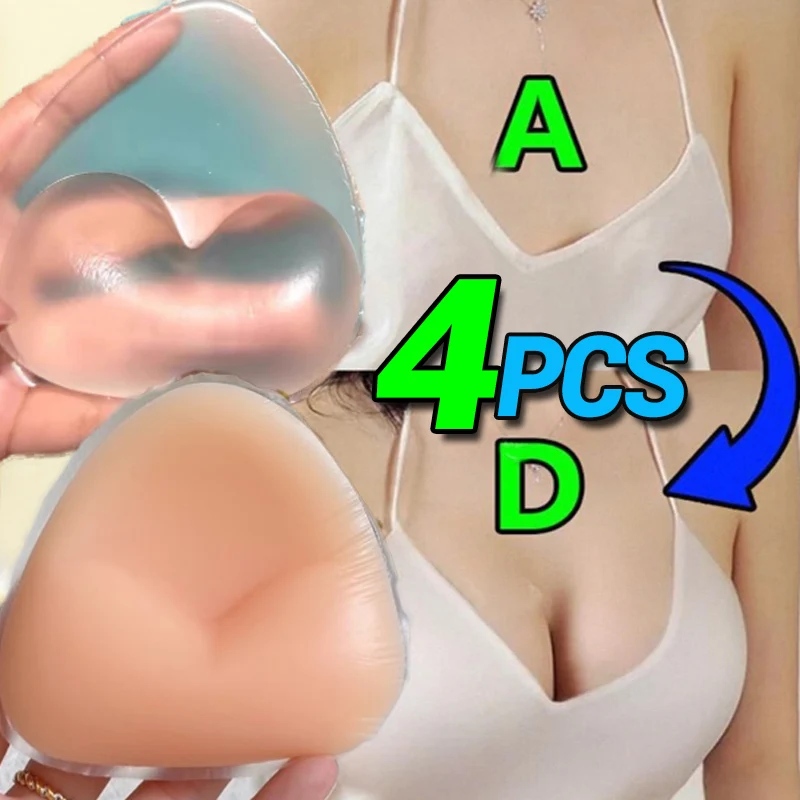 Women Push Up Bra Inserts Sili - Push Up Bra Silicone review and price