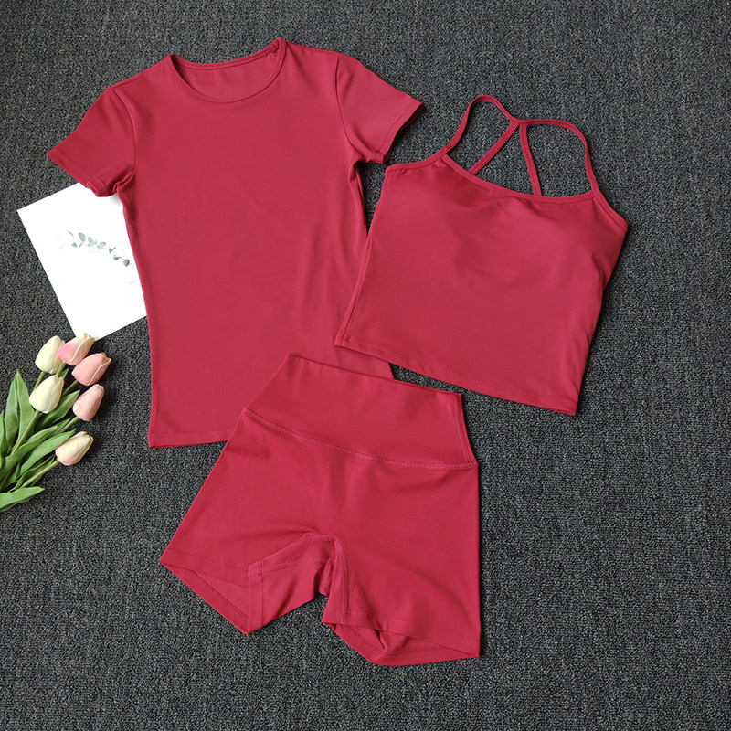 3 Piece Quick Dry Workout Set  - Full Coverage Bra review and price