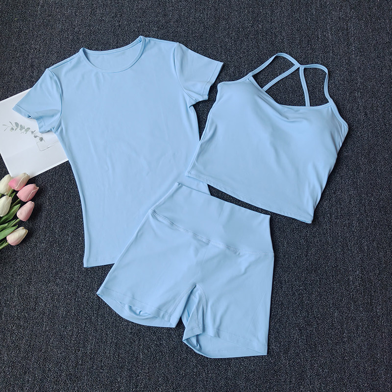 3 Piece Quick Dry Workout Set  - Full Coverage Bra review and price