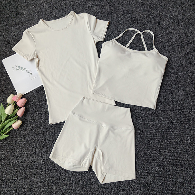 3 Piece Quick Dry Workout Set  - Full Coverage Bra review and price
